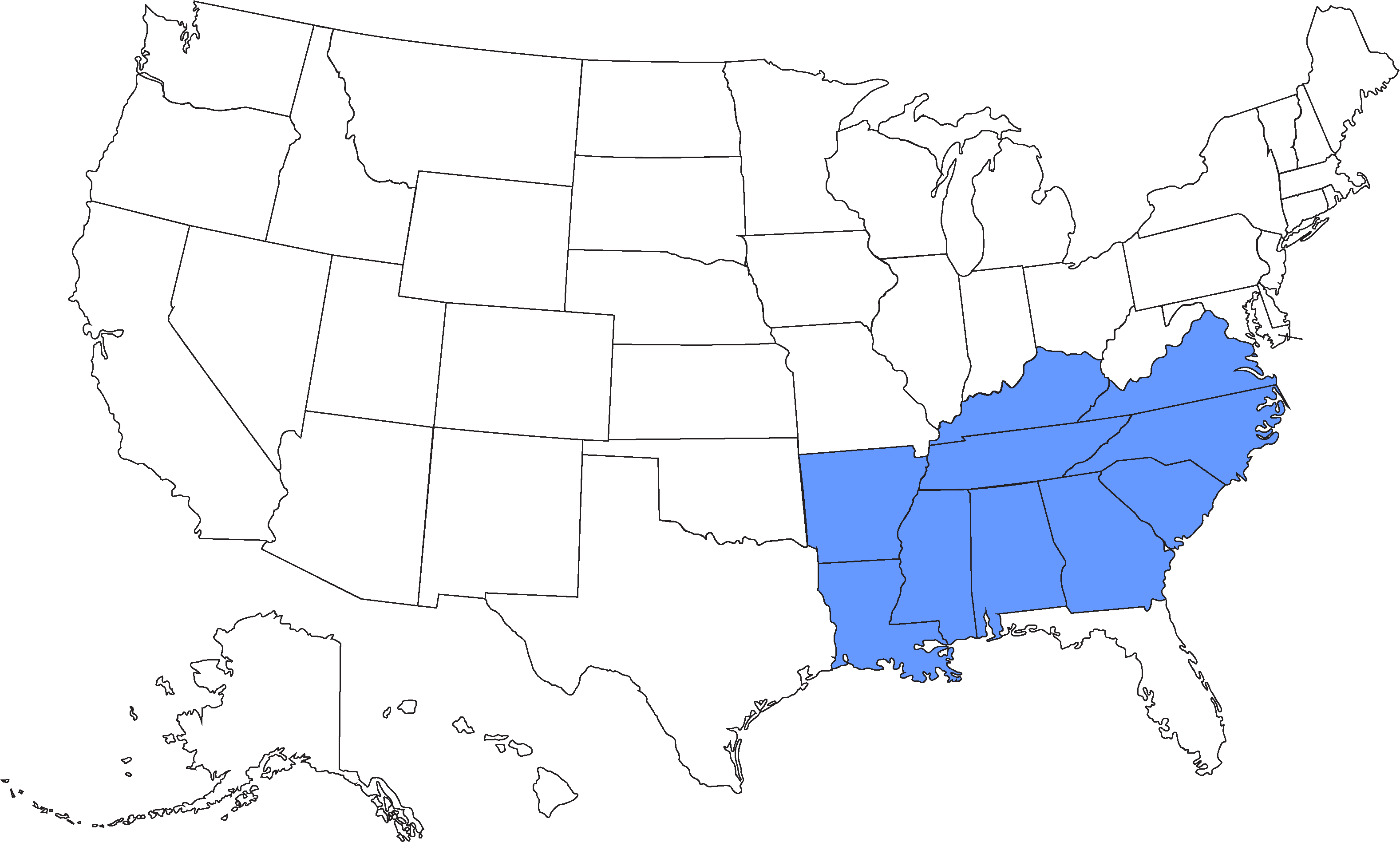 US Western Territory